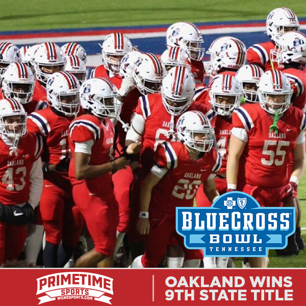 Oakland Runs Away With 62-21 Victory, Secures 9th State Championship Behind Record-Tying Night from Craig Tutt