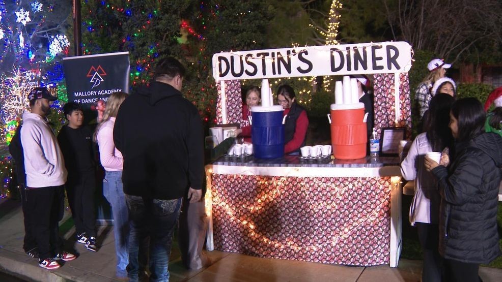 Dustin's Diner brings holiday cheer and support to Bakersfield community (KBFX)