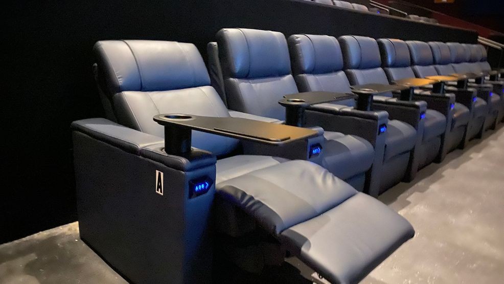 Reading Cinemas now has the only IMAX screen featuring recliner seating within 100 miles of Bakersfield, California. PHOTO: KBFX{p}{/p}