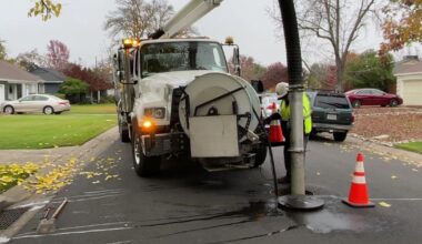 Sacramento city, country crews clear drains ahead of storms