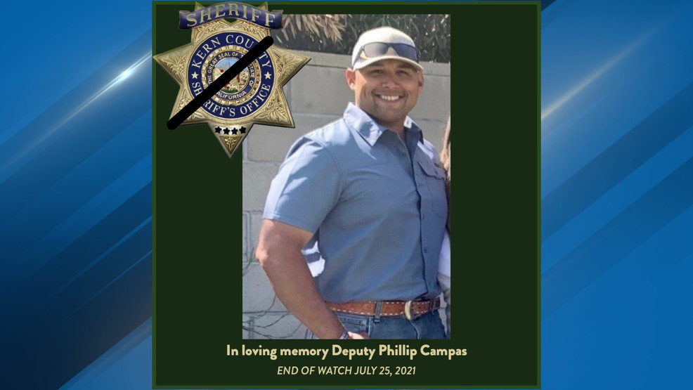 Deputy Phillip Campas photo courtesy of the Kern County Sheriff's Office.{ }