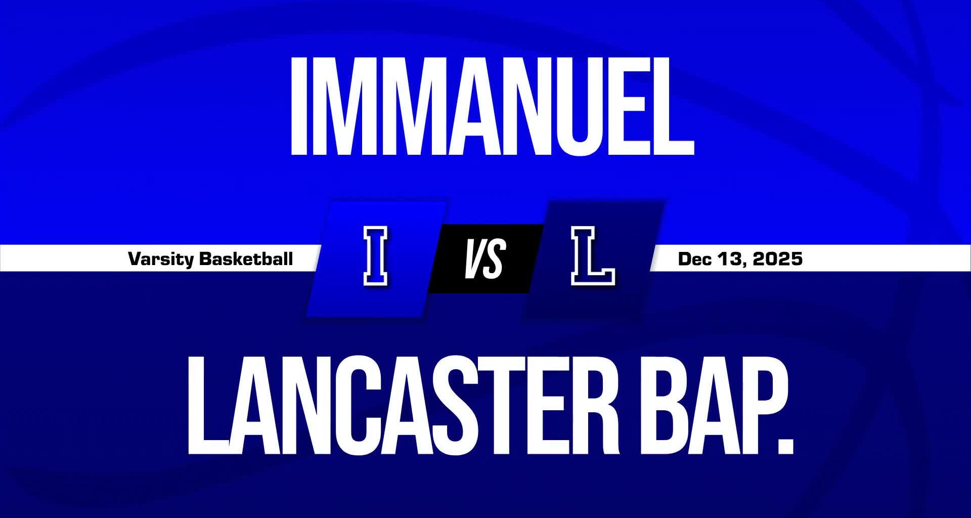 Immanuel Piles Up the Points Against Fresno