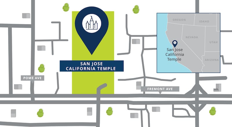 The future location of the San Jose California Temple site.