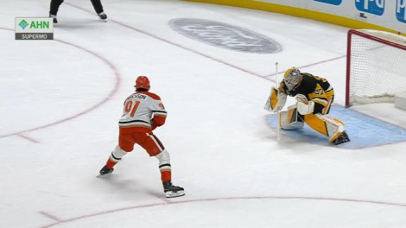Beckett Sennecke beats the buzzer to force OT and Ducks win shootout to beat Penguins 4-3