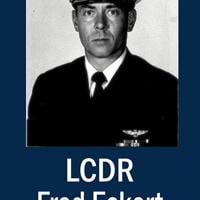 Coronado’s “Avenue Of The Heroes” ... LCDR Fred Eckert, US Navy | Coronado City News