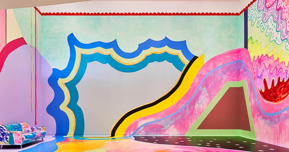 Sarah Cain’s site-specific installation at BAMPFA is a radiant space | Visual Art