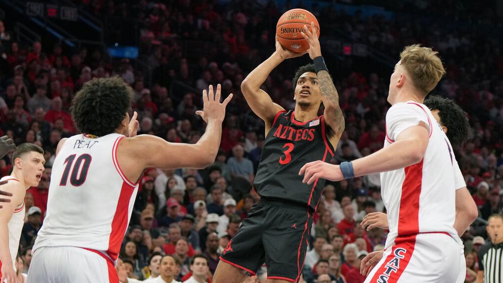 Top-ranked Arizona turns defensive struggle into 68-45 win over San Diego State