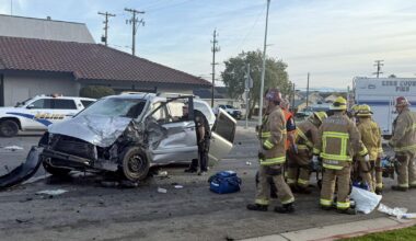 Woman seriously injured in collision at Second and Kern | News