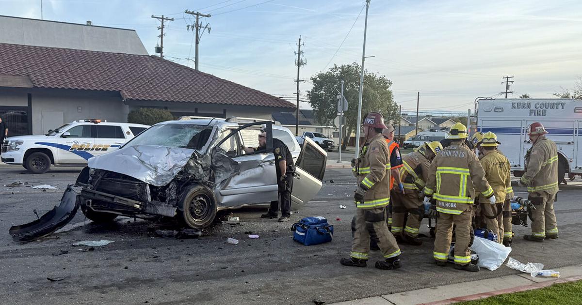 Woman seriously injured in collision at Second and Kern | News