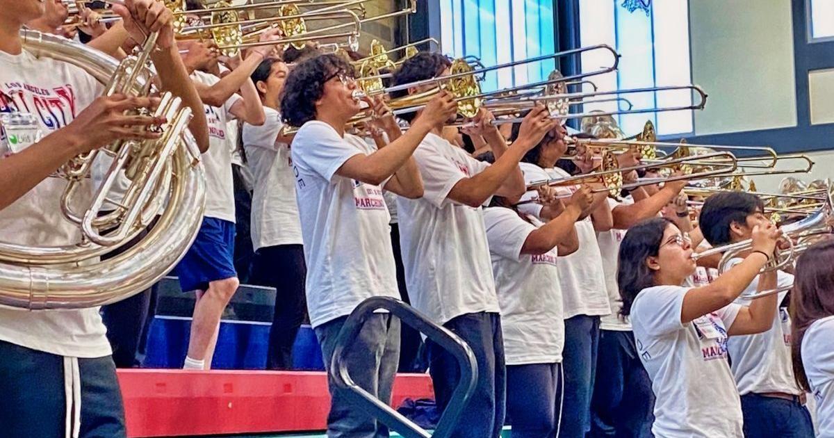 Top LAUSD student musicians preparing for Rose Parade | Schools