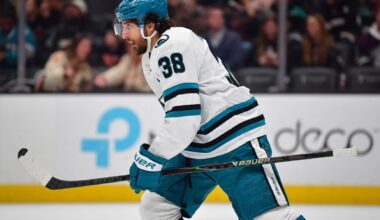 Macklin Celebrini extends point streak as Sharks edge Ducks