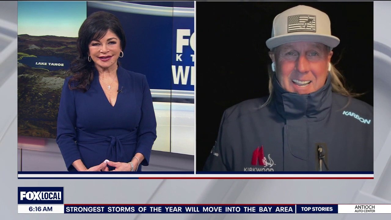 Snow in the Sierra for Christmas