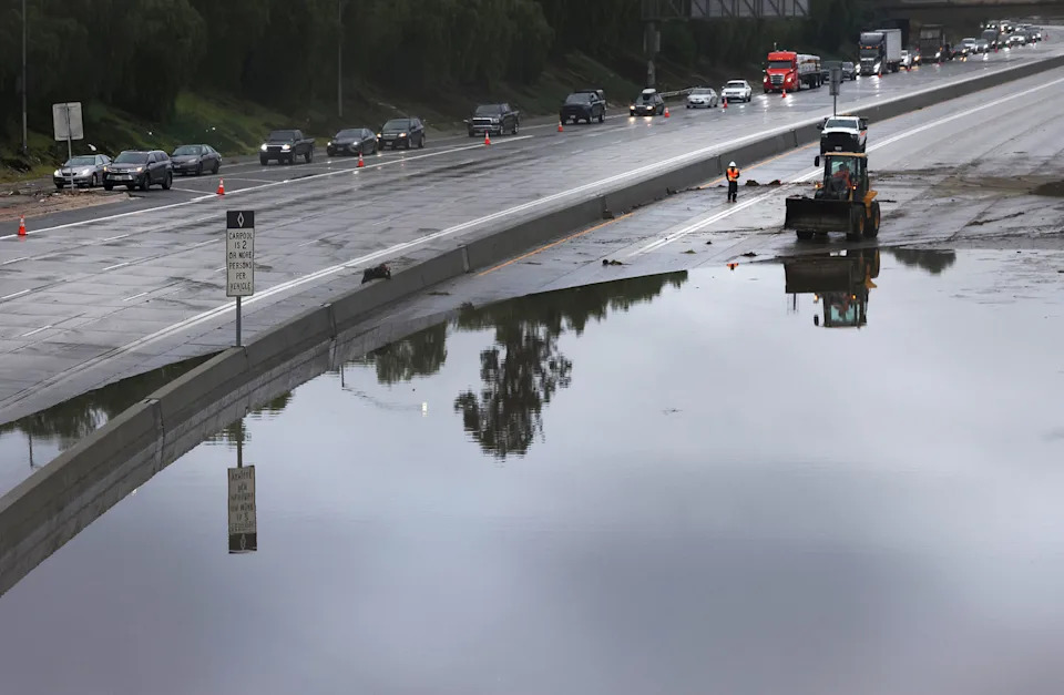 storm, Pineapple Express, weather, rain, climate, Santa Monica (Genaro Molina / Los Angeles Times via Getty Images)
