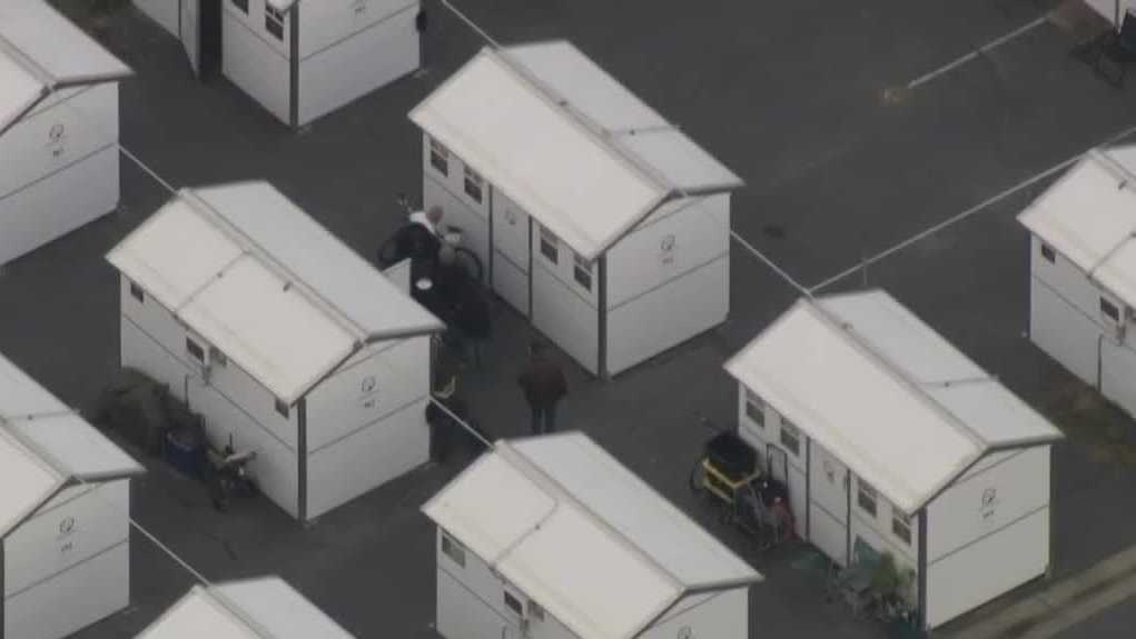 100 new tiny homes ready for residents in Sacramento's Northern Parkway area