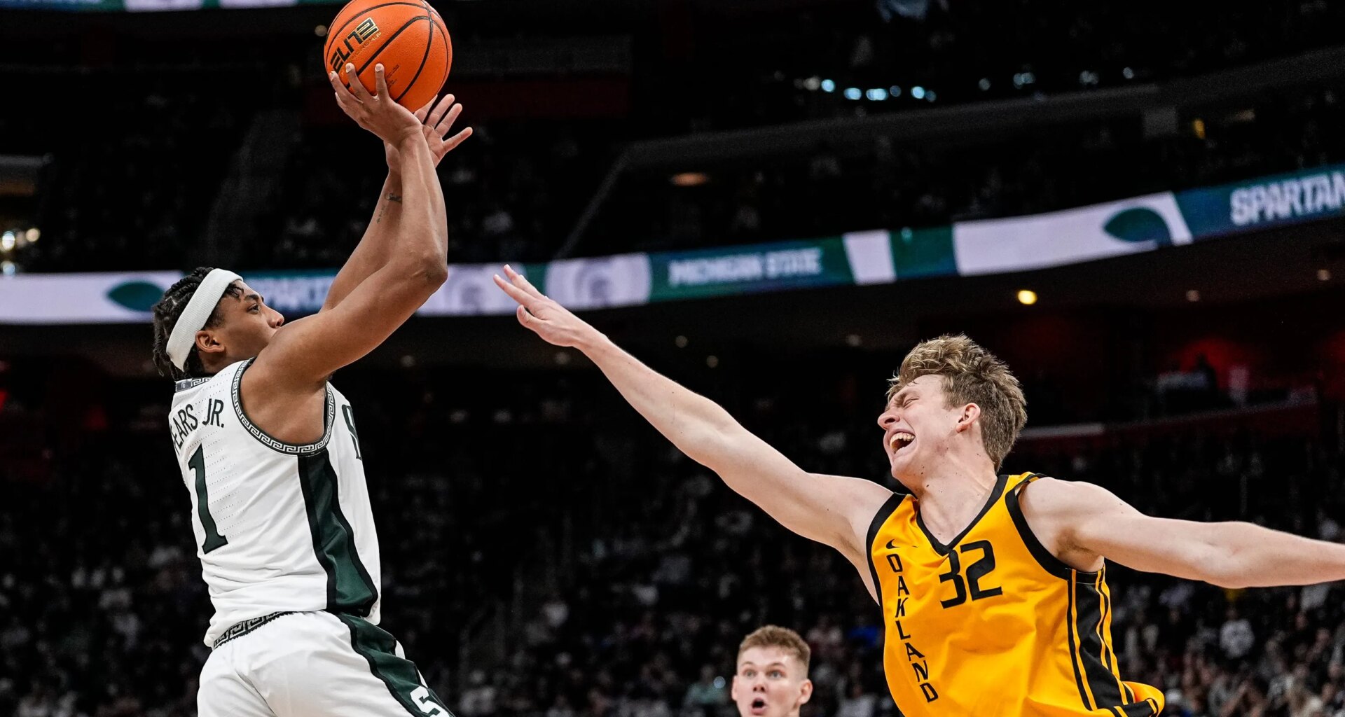 MSU basketball beats Oakland at Little Caesars Arena in Detroit