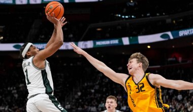 MSU basketball beats Oakland at Little Caesars Arena in Detroit