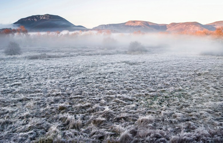 A grasslands deep freeze