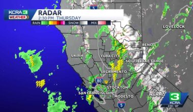 Severe thunderstorm warning issued in the greater Sacramento area