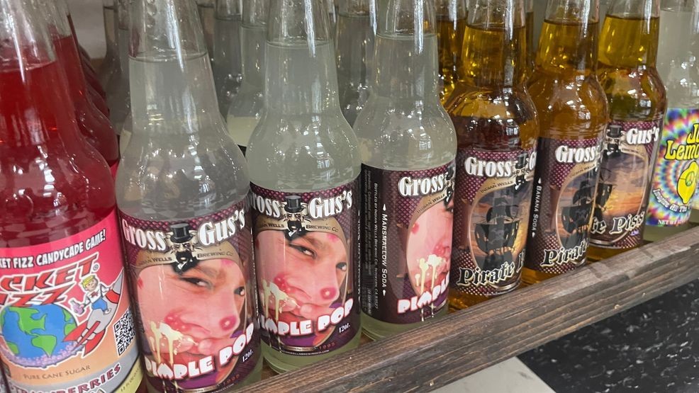 Rocket Fizz Soda Pop and Candy Shop brings vibrant and unique flavored sodas to new southwest Bakersfield location. PHOTO: KBFX{p}{/p}