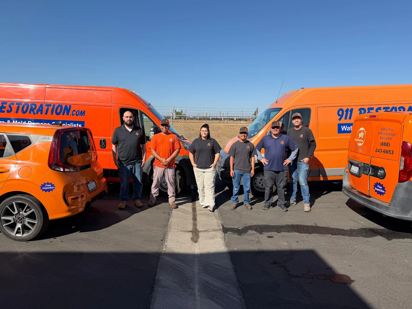 911 Restoration of Bakersfield Team