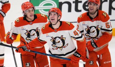 Beckett Sennecke beats buzzer to force OT and Ducks edge Penguins in shootout – Orange County Register
