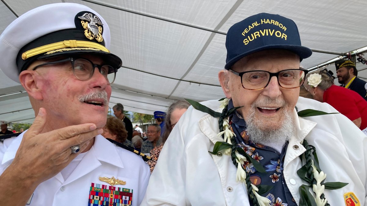 Pearl Harbor survivor Ira ‘Ike’ Schab dies at 105 – NBC Los Angeles