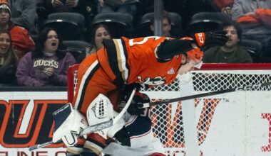 Pavel Mintyukov scores with 3:29 left to lift Ducks past Blue Jackets, 4-3
