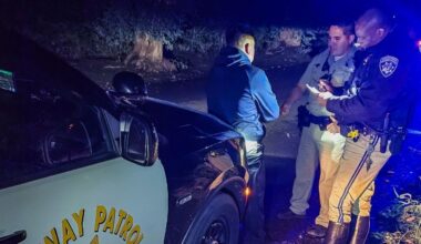 An impaired driver more than three times the legal limit was arrested in Fresno after CHP found them passed out in a vehicle stopped in the middle of the road. (CHP)