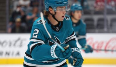 San Jose Sharks' Will Smith out indefinitely, Philipp Kurashev week-to-week