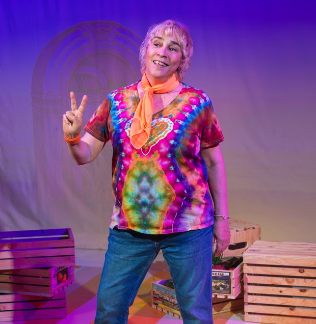 Marga Gomez brings her one-woman show "Spanish Stew" to the Marsh Berkeley from Jan. 17 through Feb. 22. (Photo by Lois Tema)