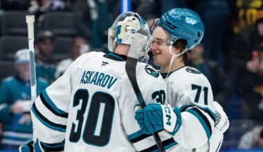 San Jose Sharks sensation Macklin Celebrini marks milestone with win over Canucks in Vancouver
