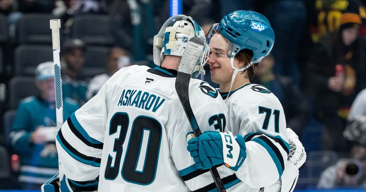 San Jose Sharks sensation Macklin Celebrini marks milestone with win over Canucks in Vancouver