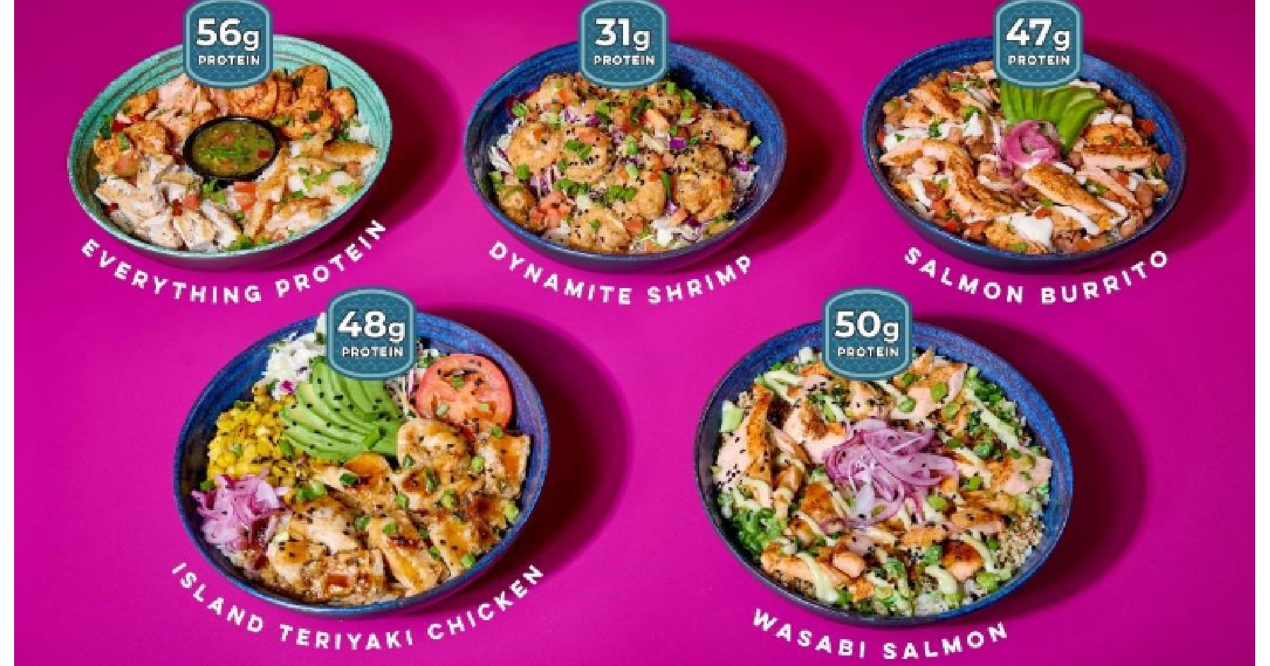 California Fish Grill packs protein and sustainability into 5 new bowls