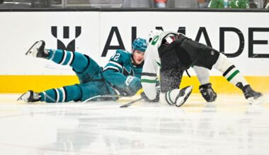 Sharks Almost Match Stars, But Lose 5-3