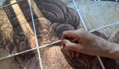 An artist’s remedy: John Robert Peck starts painting The Three Charities | Los Gatan