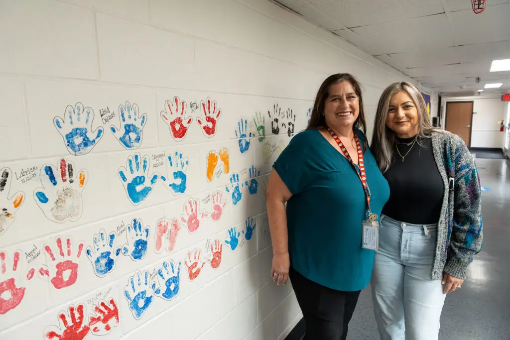 San Diego rehab center McCalister Institute and Kiva detox program in Lemon Grove featuring Operations Manager Michelle DeForrest (left) and former Kiva client Brittany Brooks