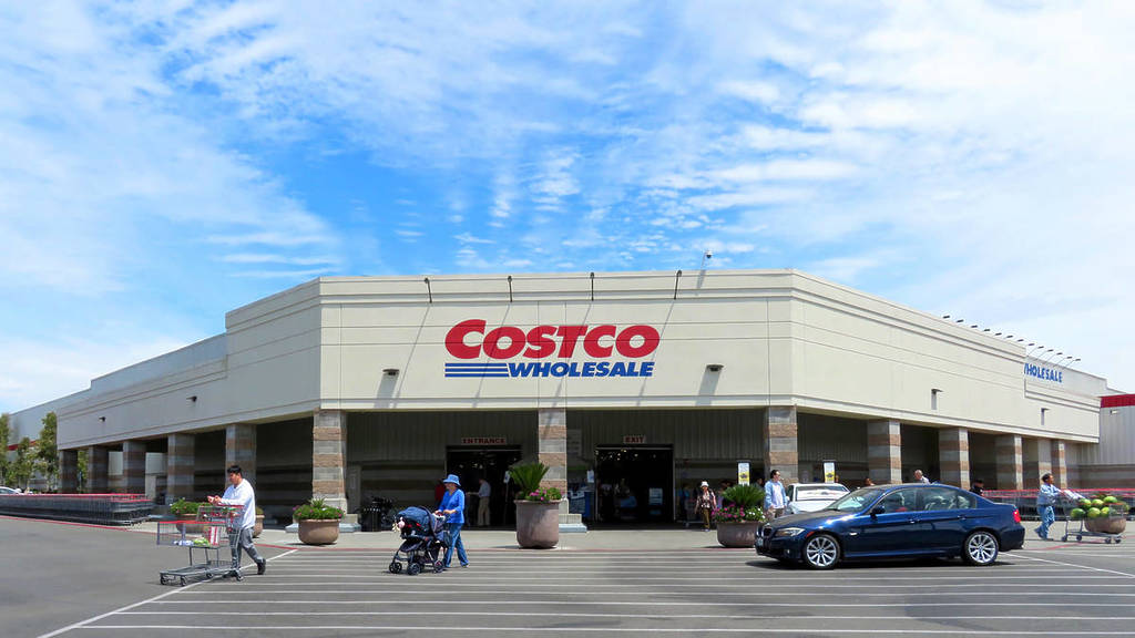 Costco Wholesale storefront.