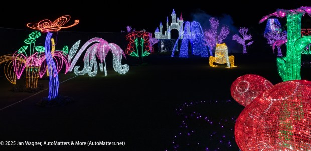 Displays on the Holiday Light Trail(Jan Wagner)