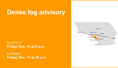 Dense fog advisory affecting Orange County Coast and Orange County until Friday morning – limited visibility – Orange County Register