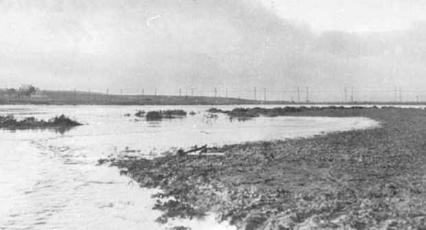 Dutch Flats in 1919, looking northwest. (U.S. Navy)