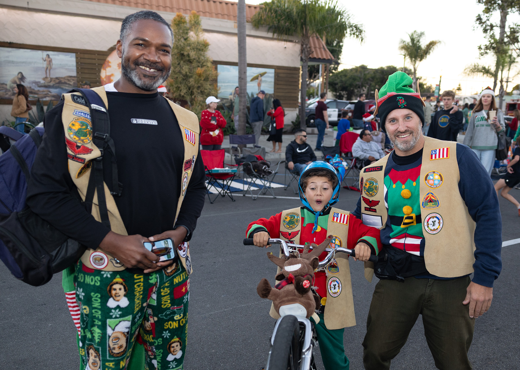 Members of the YMCA Adventure Club (Jon Clark)