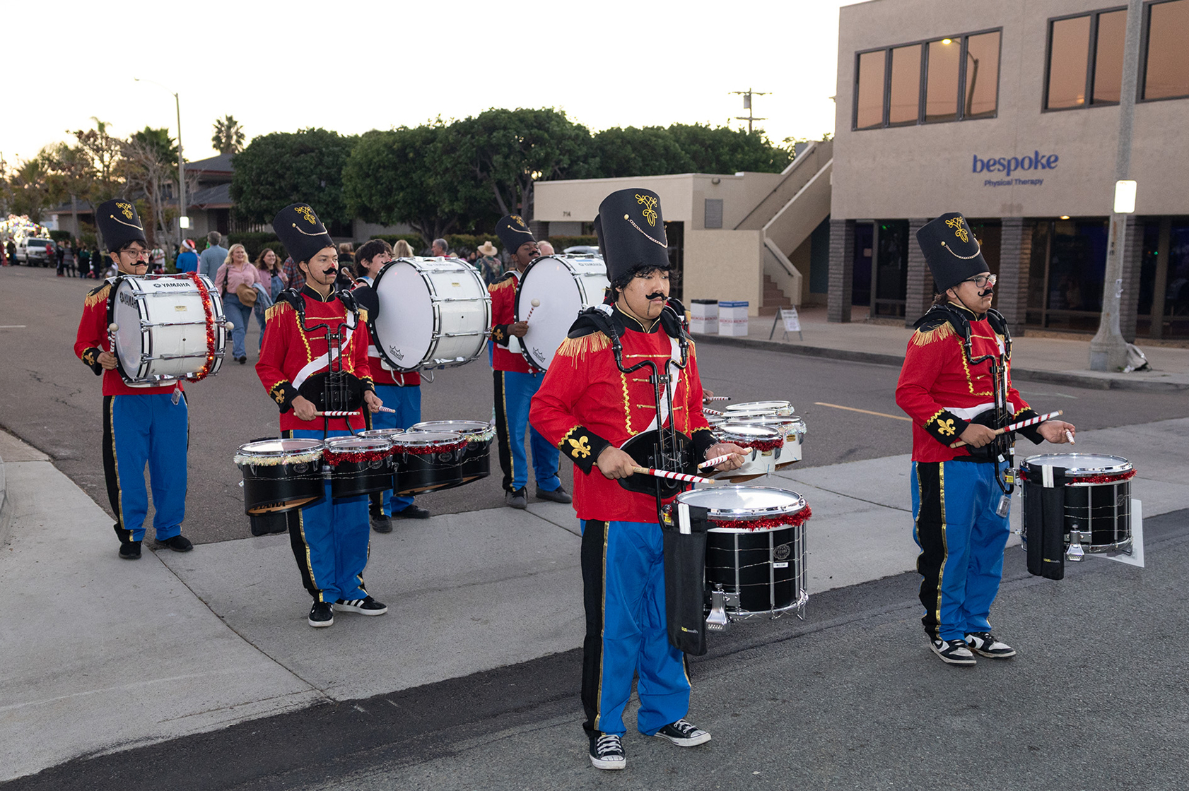 The Drum Line from Kearny High School (Jon Clark)