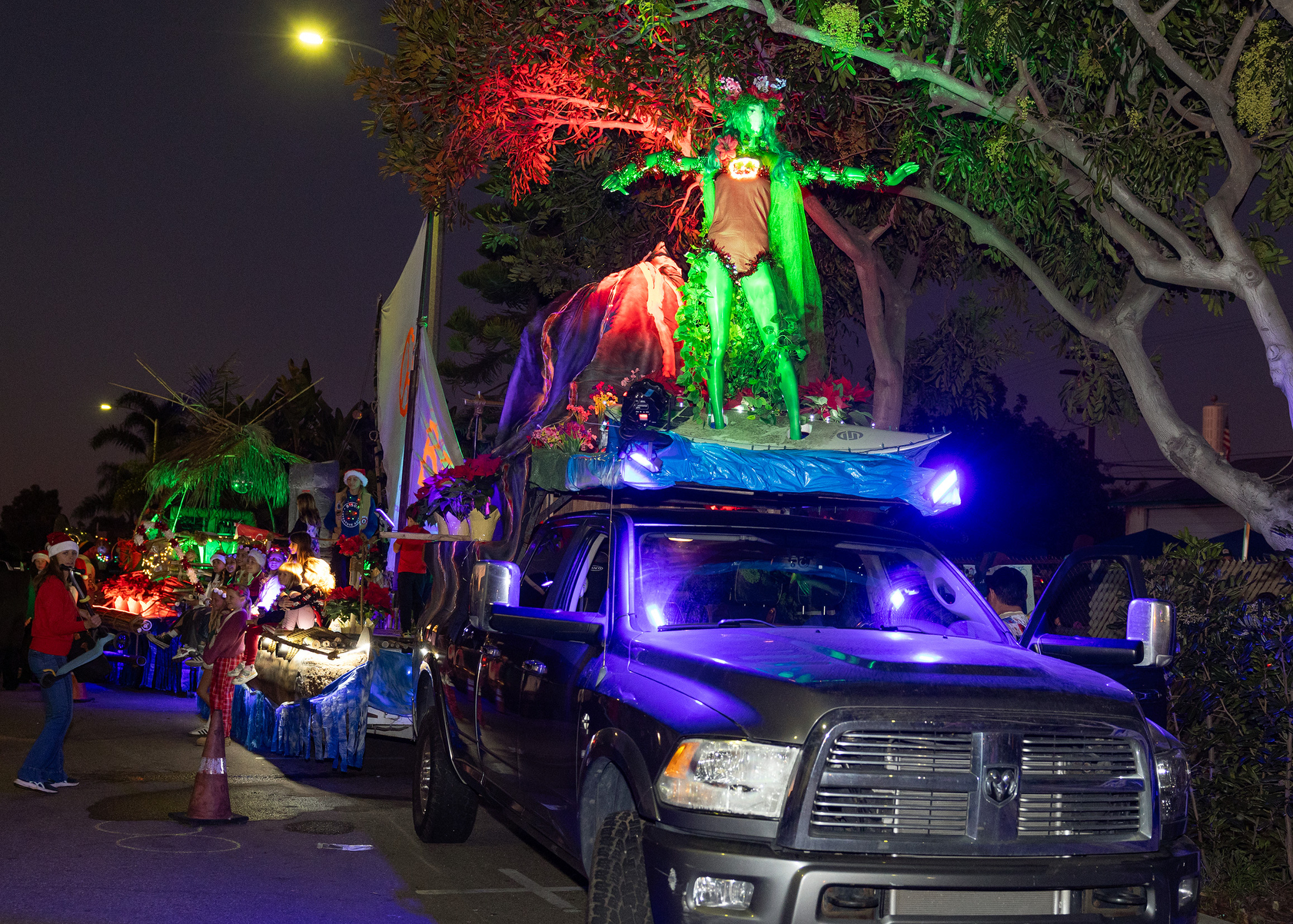 Float from the YMCA “Bear Nation” program (Jon Clark)