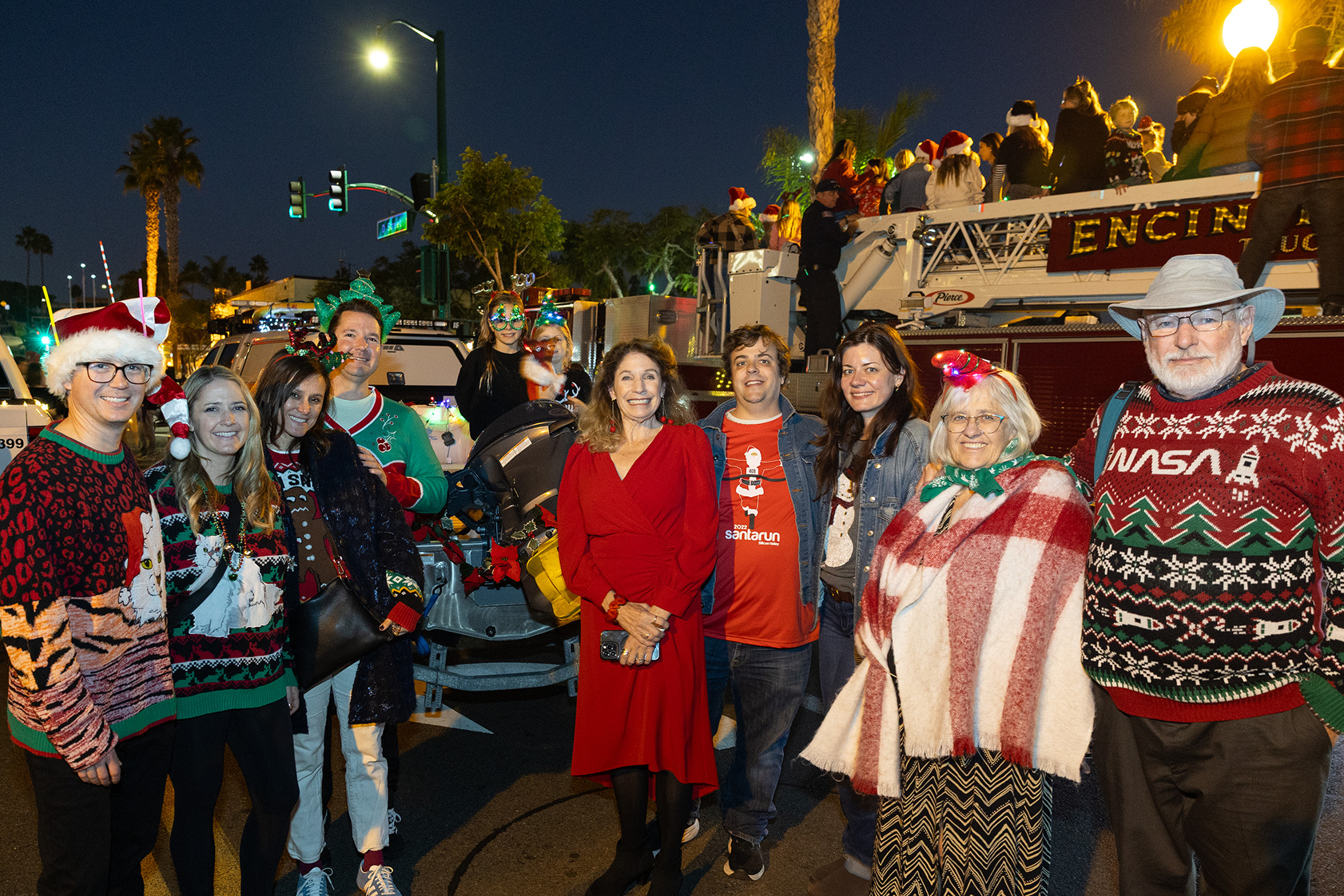 Deputy Mayor Joy Lyndes and her extended family (Jon Clark)