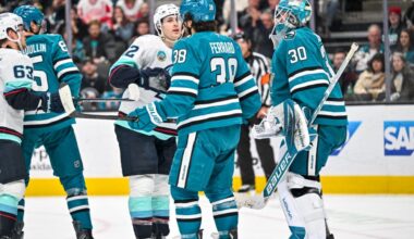 Kraken Squeeze by Sharks 4-2