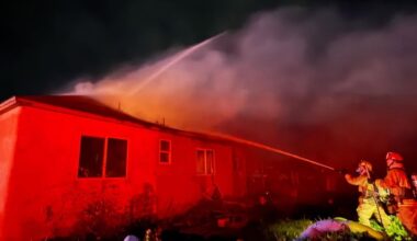 Firefighters in Fresno County responded late Sunday, Dec. 21, 2025, to an abandoned house fire in Reedley, with no injuries reported and the cause under investigation. (CalFire)