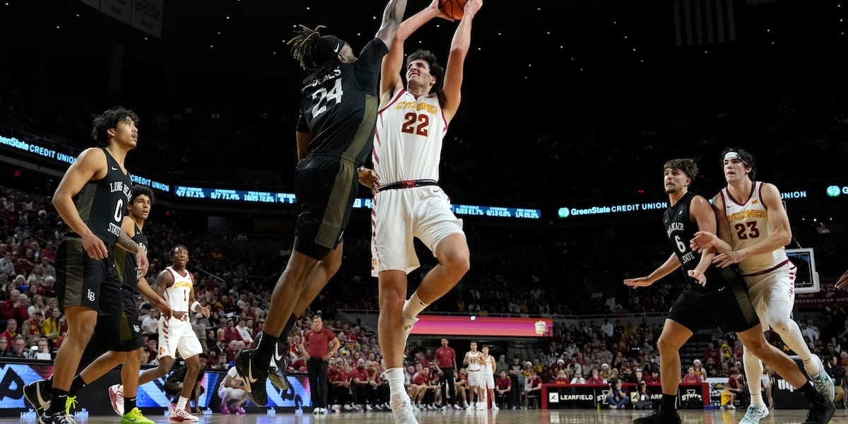 Momcilovic hits 7 3s, scores 27 points in No. 4 Iowa State’s 91-60 win over Long Beach State