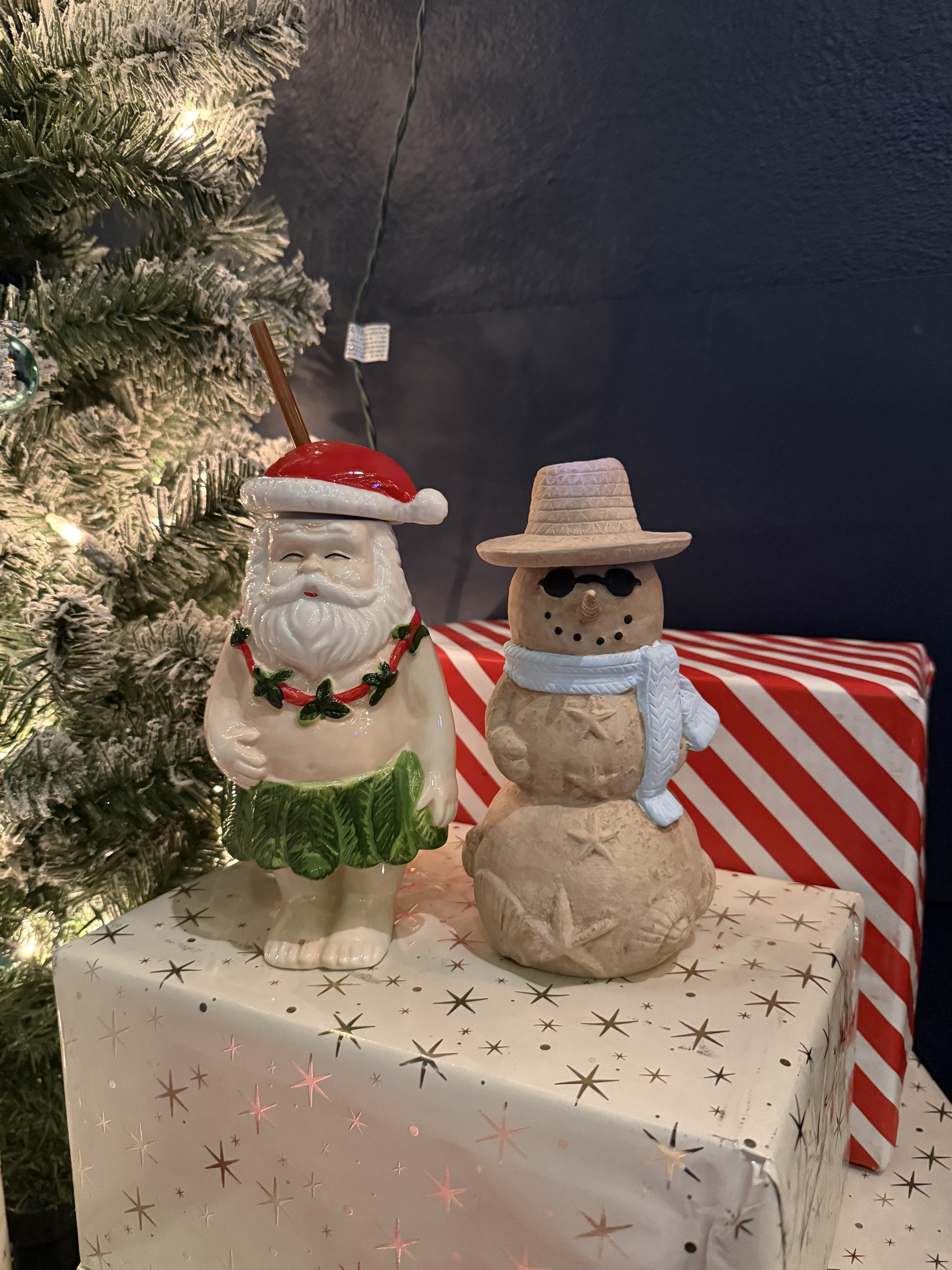 Some holiday drinkware offered by Port City Tavern. (Photo by...