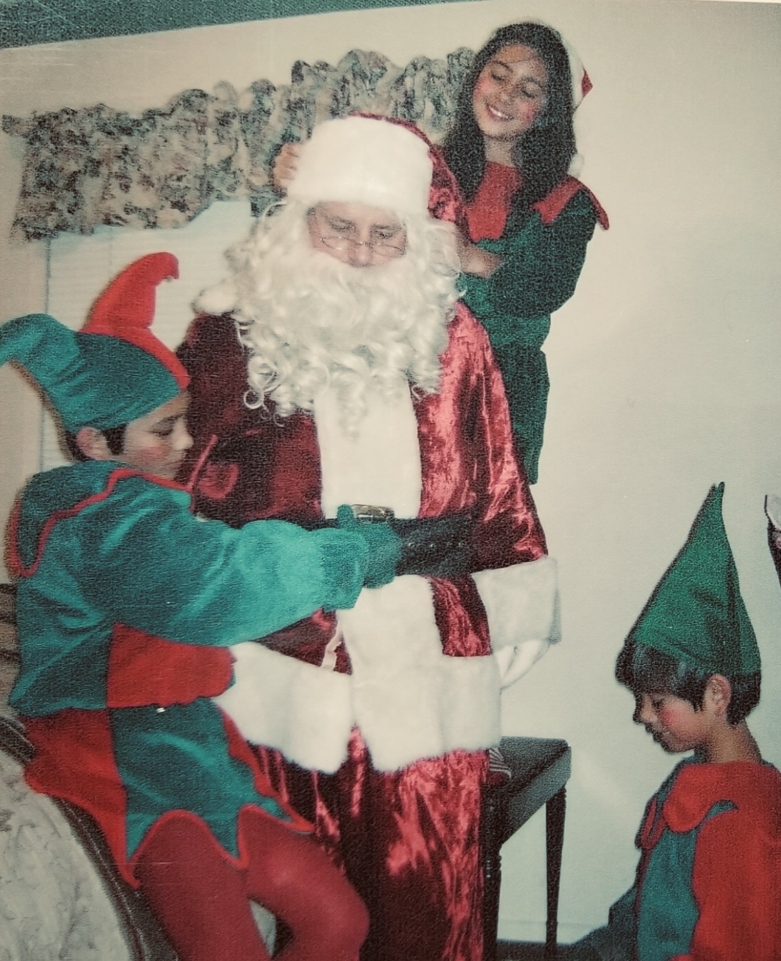 Brian Kight as Santa. (Photo courtesy of Kight family).