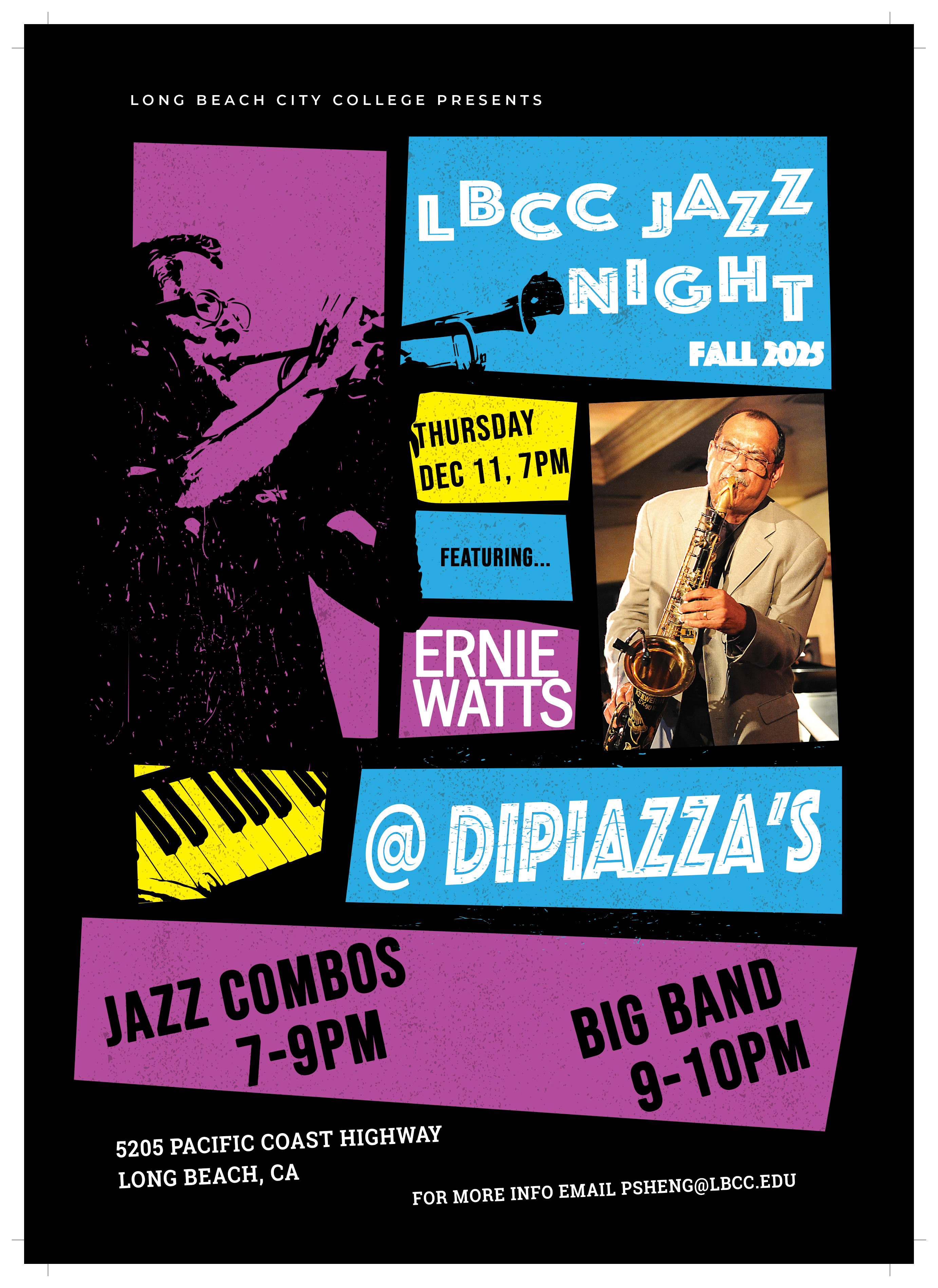 On Thursday, Dec. 11, the LBCC Jazz Combos will take...